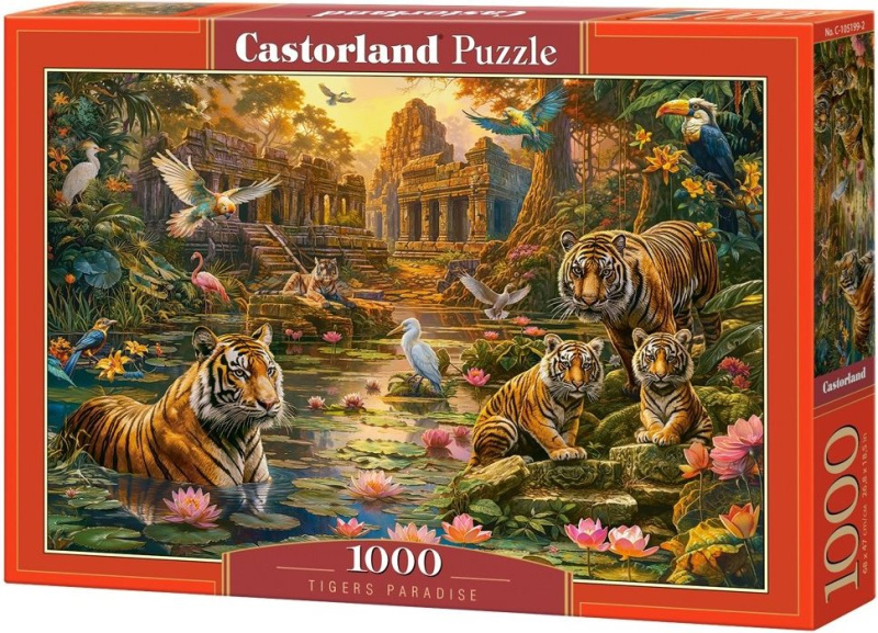 Castorland Tygří ráj 1000 dílků