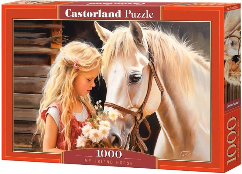Castorland Můj přítel kůň 1000 dílků