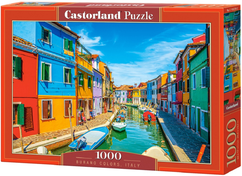 Castorland Barvy Burana Itálie 1000 dílků
