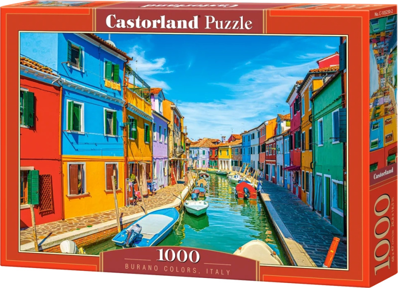 Castorland Barvy Burana Itálie 1000 dílků