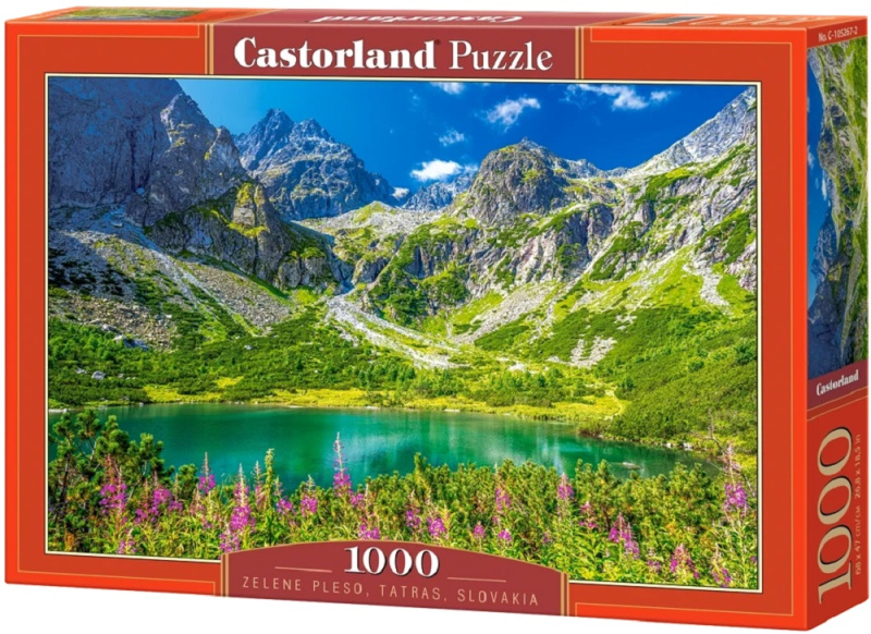 Castorland Zelené pleso Tatry Slovensko 1000 dílků