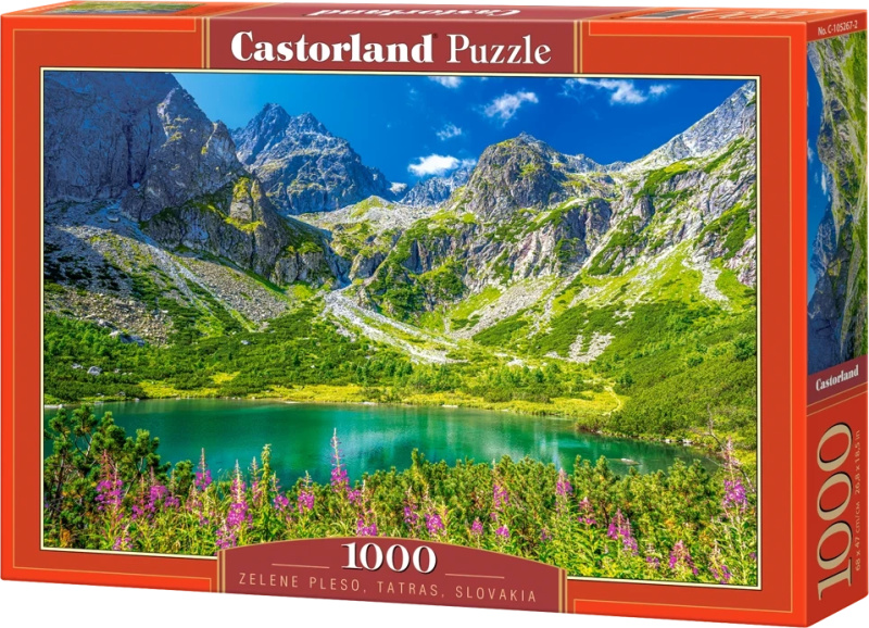 Castorland Zelené pleso Tatry Slovensko 1000 dílků