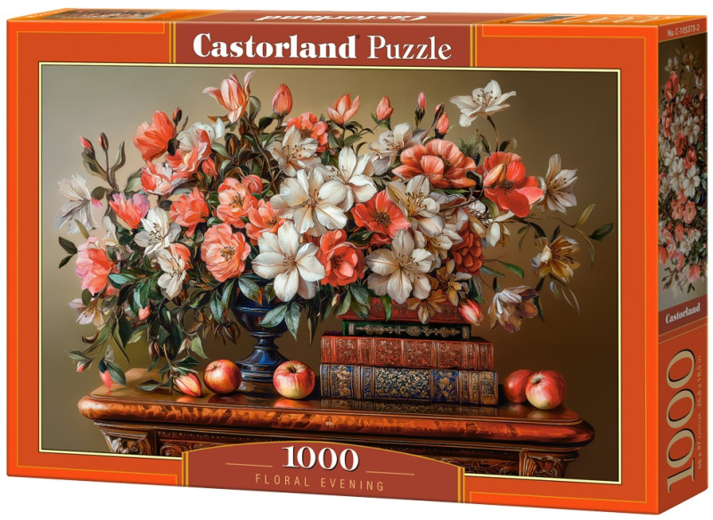 Puzzle Květinový večer 1000 dílků CASTORLAND