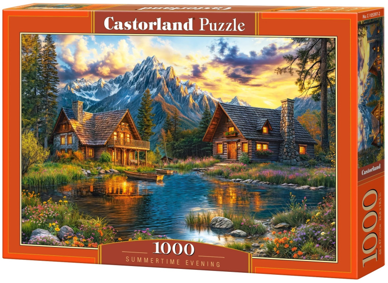Puzzle Letní večer 1000 dílků CASTORLAND