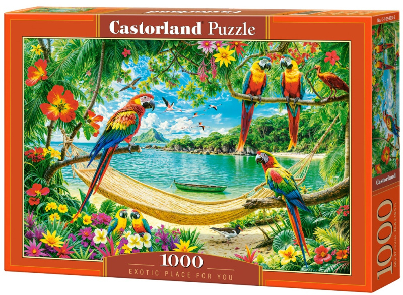 Castorland puzzle Exotické místo 1000 dílků