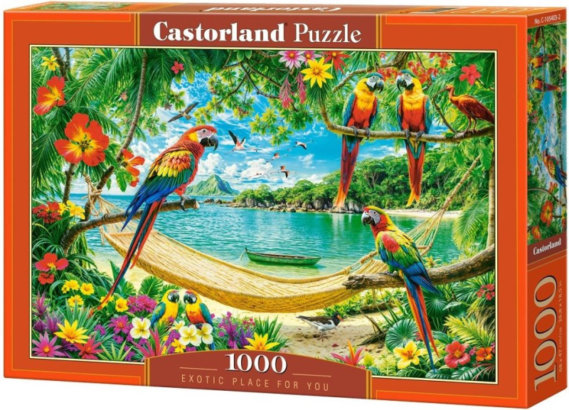 Castorland puzzle Exotické místo 1000 dílků