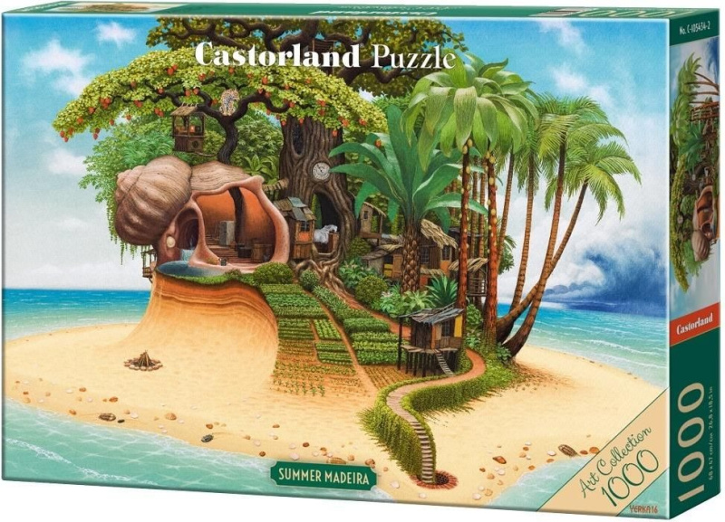 Puzzle Castorland Art Collection letní Madeira 1000 dílků