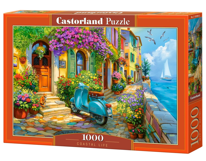 Castorland puzzle Pobřežní život 1000 dílků