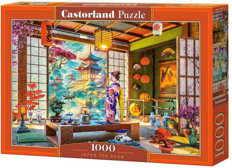Castorland puzzle Japonská čajovna 1000 dílků