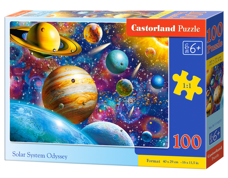Castorland premium Sluneční soustava 111077 100 dílků