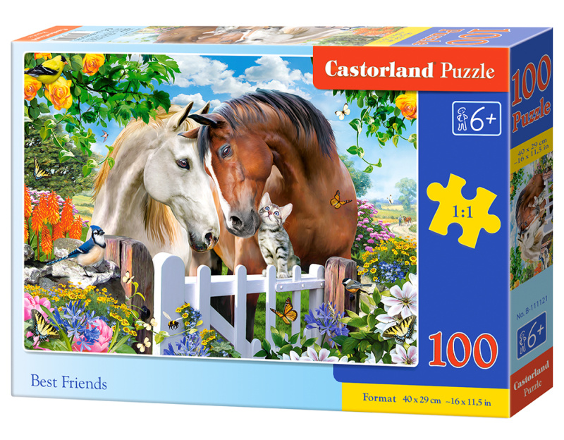 Castorland premium Nejlepší přátelé 111121 100 dílků