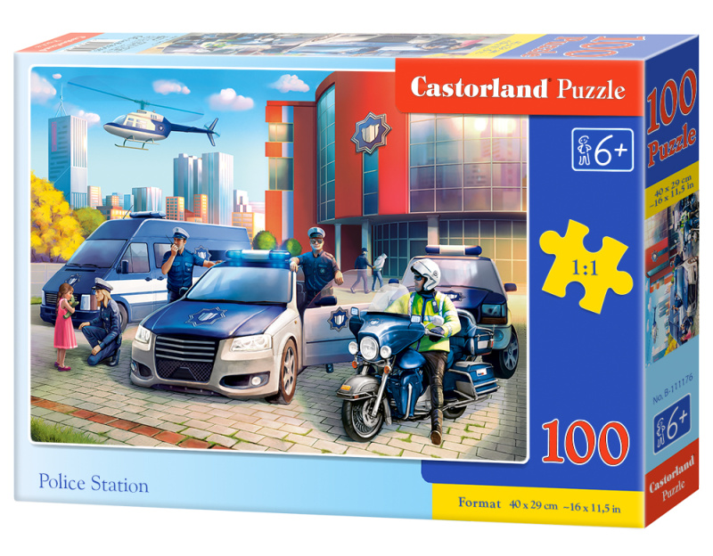 Puzzle policejní stanice