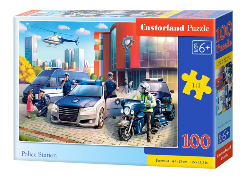 Puzzle policejní stanice