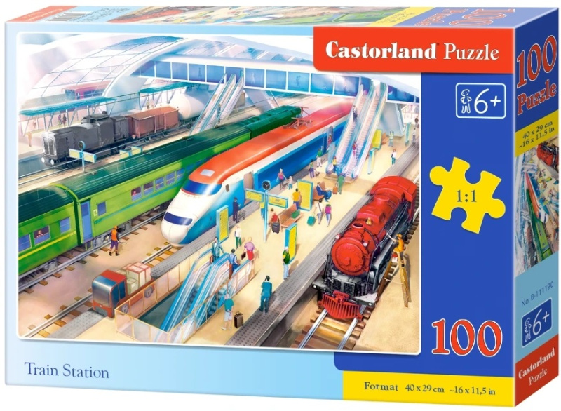Castorland Nádraží 100 dílků
