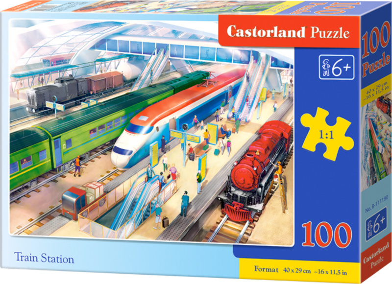 Castorland Nádraží 100 dílků