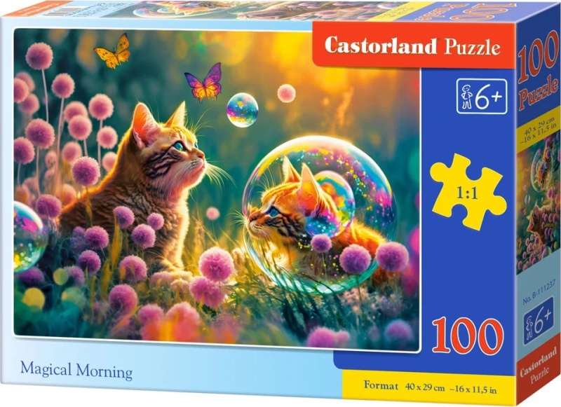 Puzzle 100 dílků Magické ráno