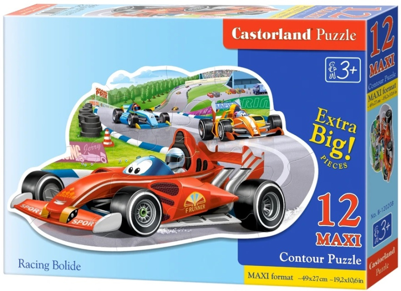 Dětské puzzle Maxi závodní bolid