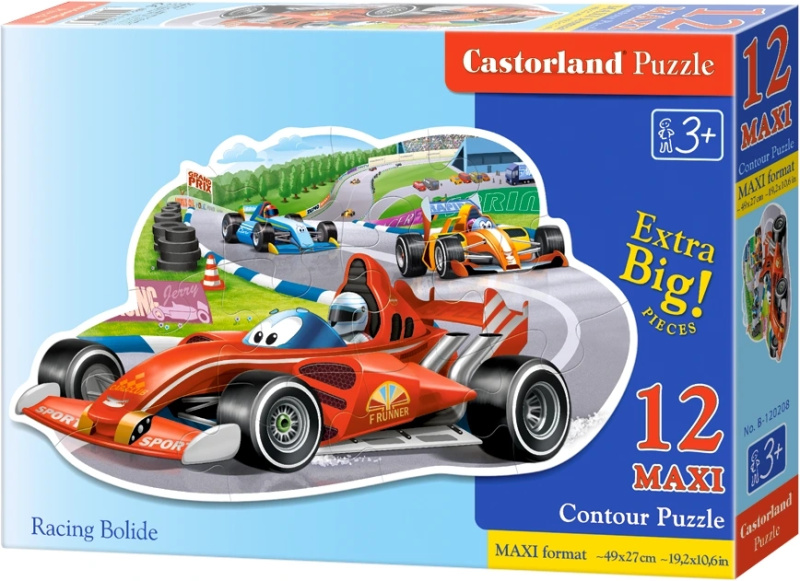 Dětské puzzle Maxi závodní bolid