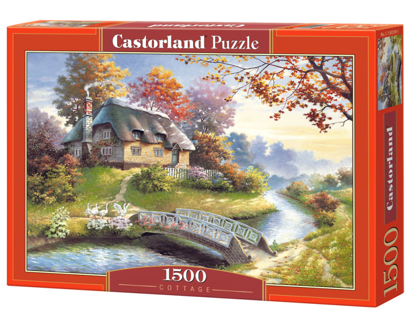 CASTORLAND Puzzle Chalupa 1500 dílků