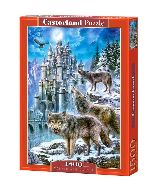 Castorland Vlci u zámku 1500 dílků