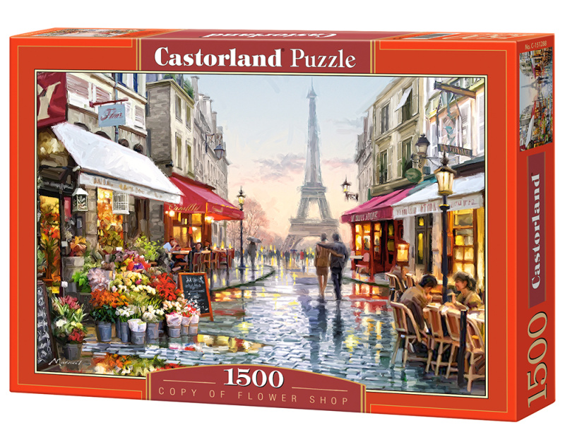 Puzzle Květinářství 1500 dílků