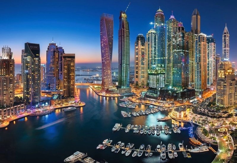 Castorland Mrakodrapy v Dubaji 151813 1500 dílků
