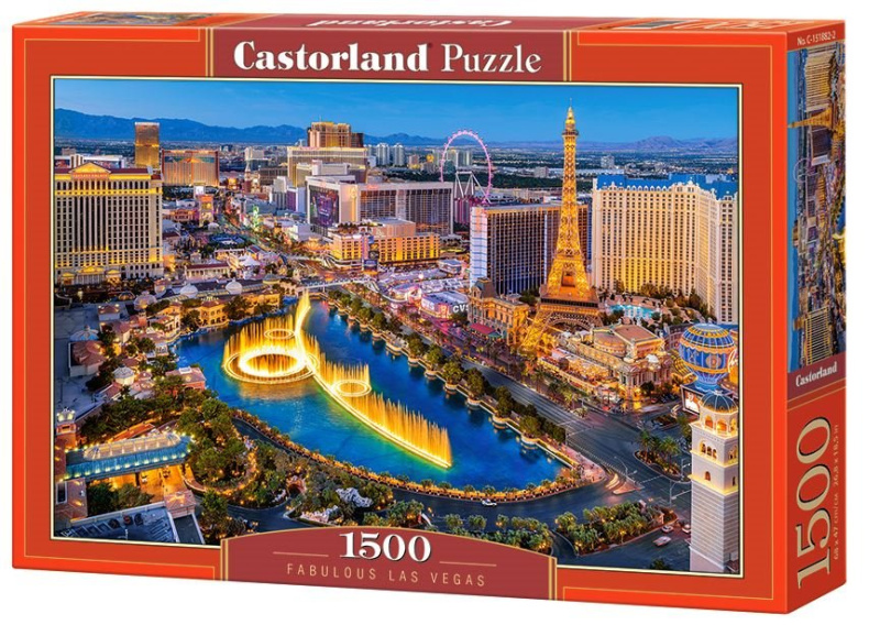 Castorland Fabulous Las Vegas 1500 dílků