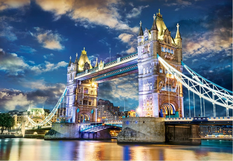 Castorland Tower Bridge Londýn Anglie 1500 dílků