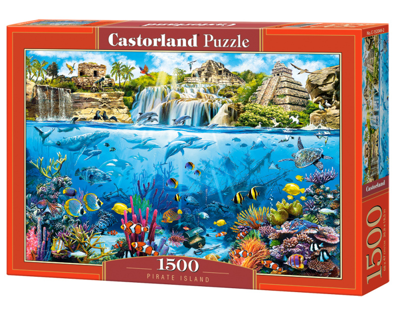 Castorland Ostrov pirátů 1500 dílků