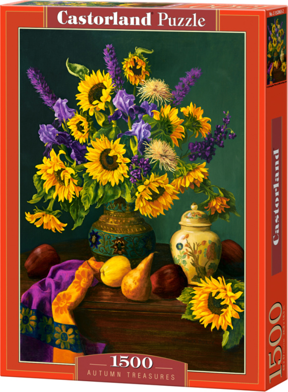 Puzzle 1500 prvků Podzimní poklady