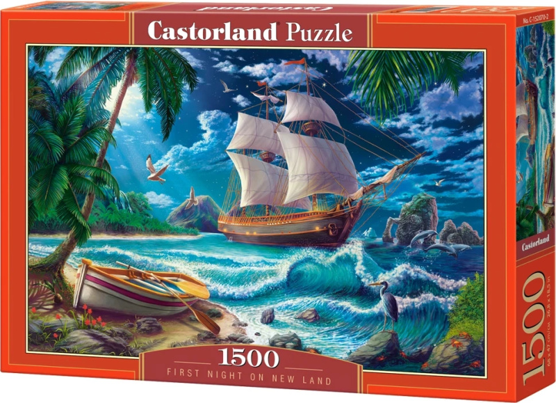 Castorland První noc v nové zemi 1500 dílků