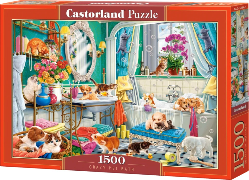 Castorland Bláznivá koupel 1500 dílků