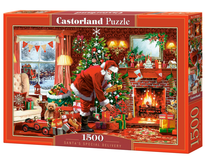 puzzle 1500 dílků santa’s special delivery