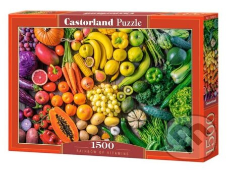 Castorland Duha plná vitamínů 1500 dílků