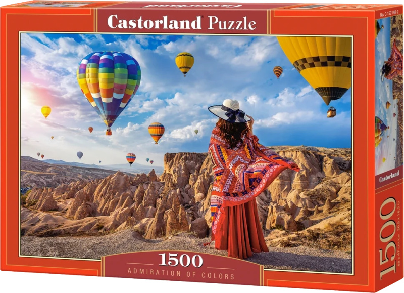 Puzzle 1500 kusů - obdiv barev