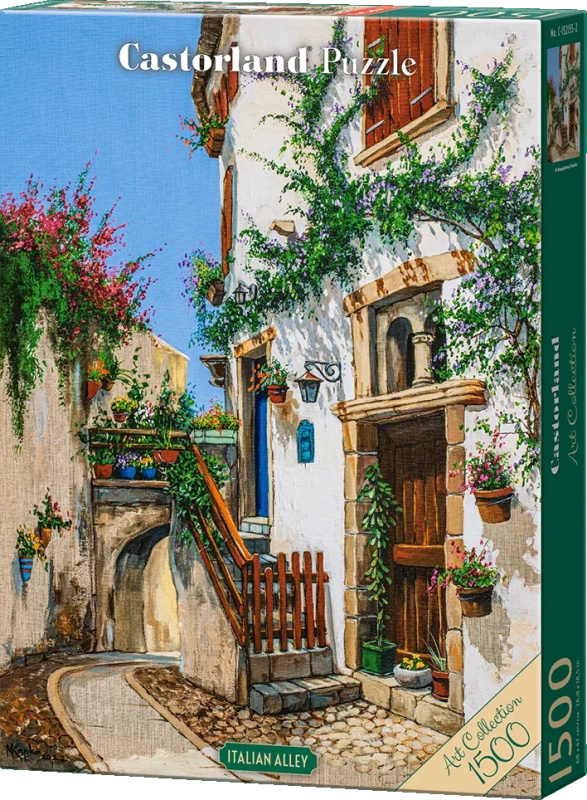 Art Castorland Collection Italská ulička 1500 dílků