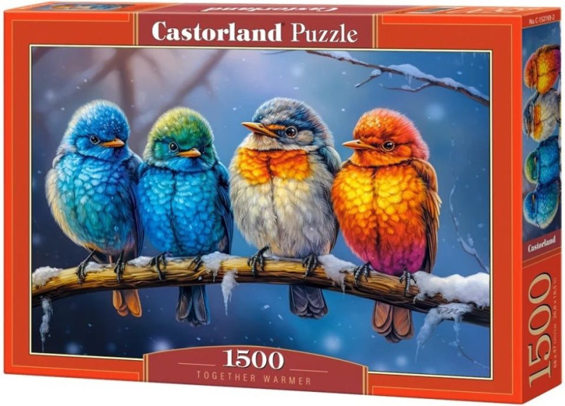 Puzzle 1500 prvků Birds Together Warmer