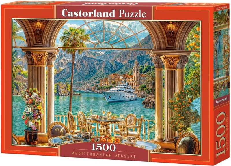 Puzzle Středomořský dezert 1500 dílků CASTORLAND