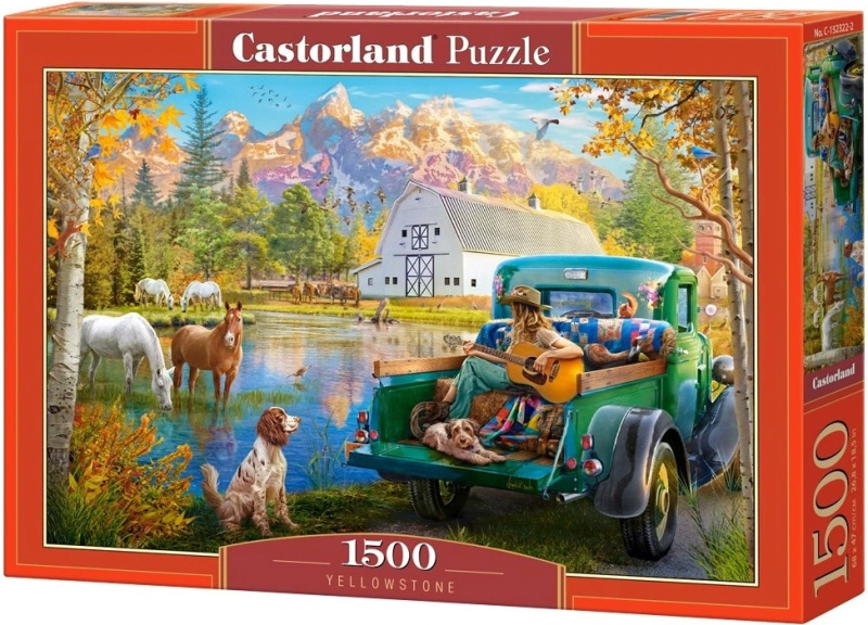 Castorland Puzzle Yellowstone 1500 dílků