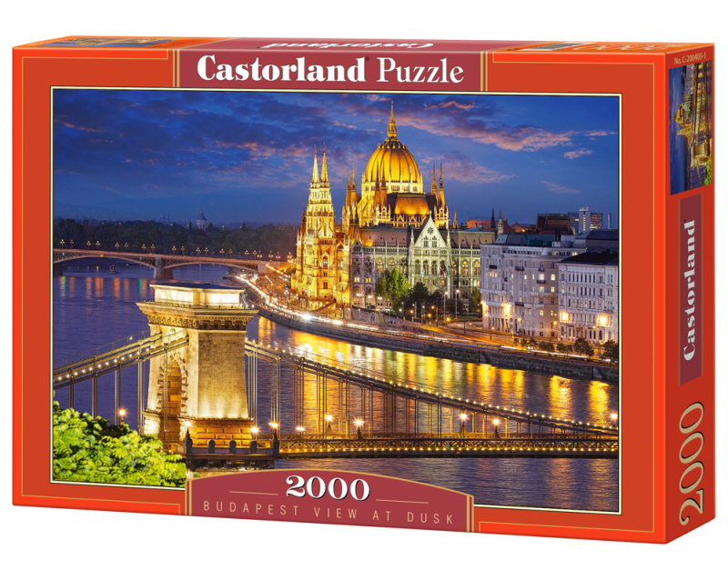 Puzzle Soumrak v Budapešti 2000 dílků
