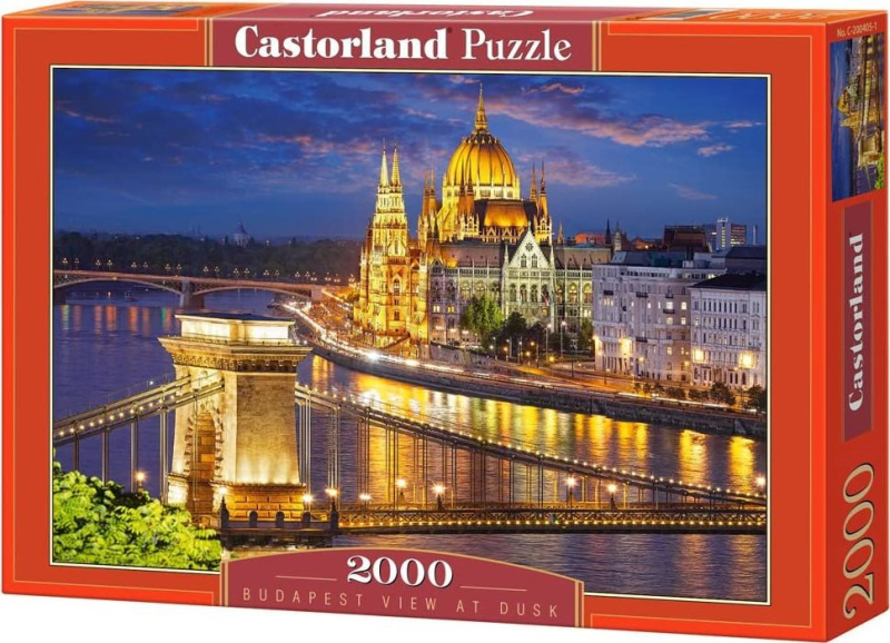 Puzzle Soumrak v Budapešti 2000 dílků