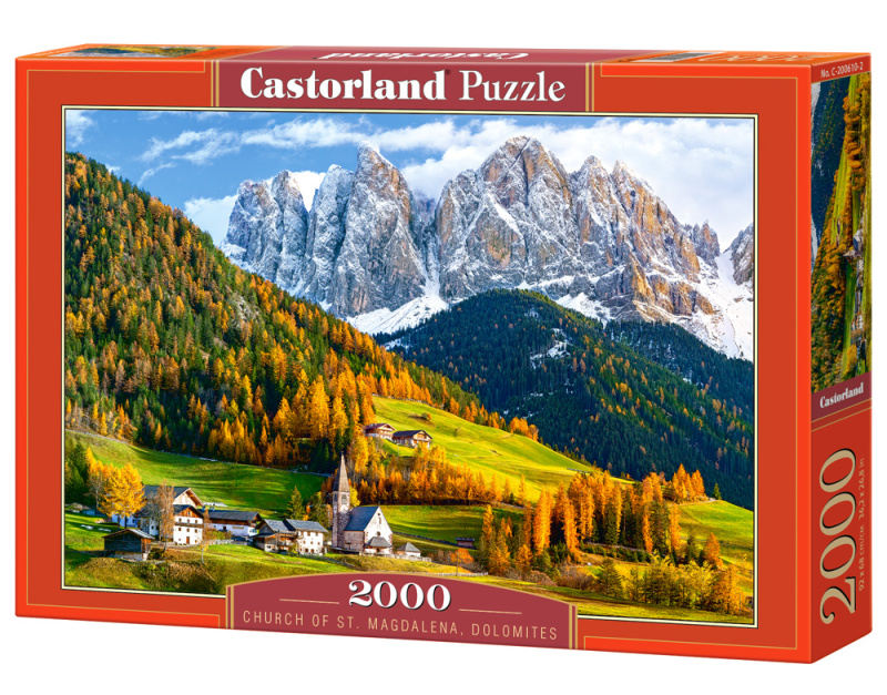 Castorland Kostel svaté Magdaleny Dolomity 2000 dílků