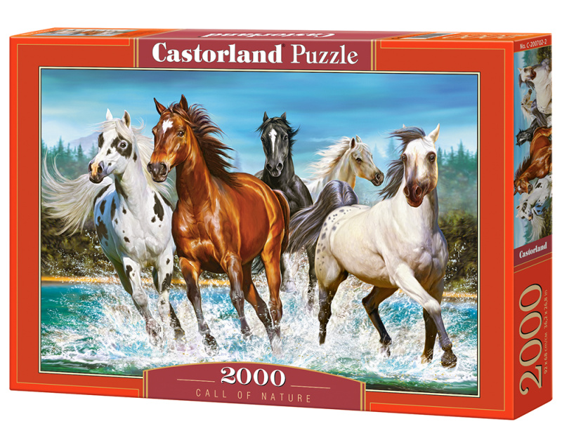 Puzzle 2000 dílků Volání přírody