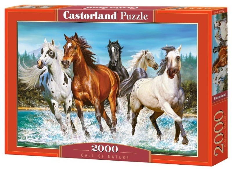 Puzzle 2000 dílků Volání přírody