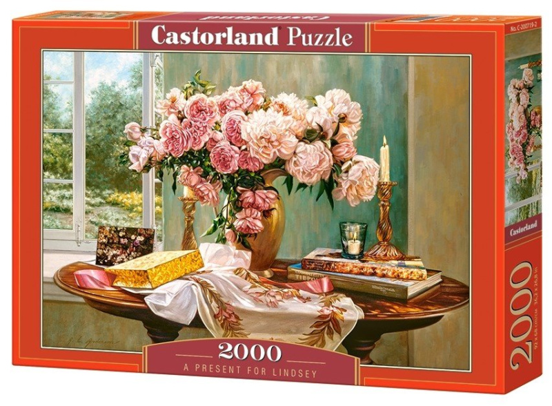 Puzzle 2000 prvků - Dárek pro Lindsey
