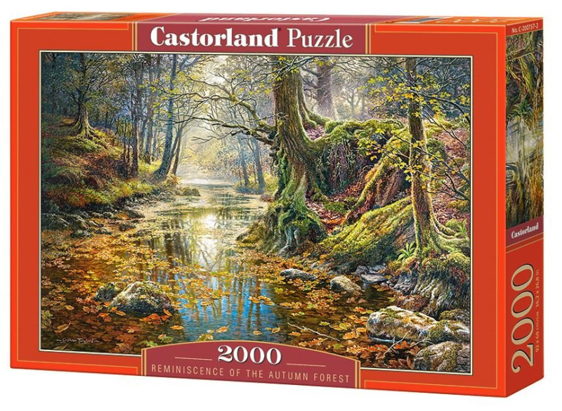 Puzzle Podzimní les vzpomínek