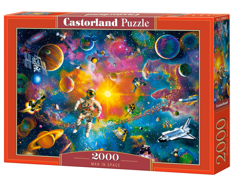 Castorland Muž ve vesmíru 2000 dílků
