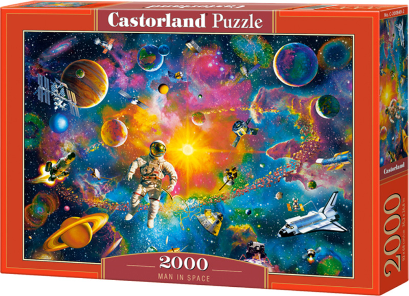 Castorland Muž ve vesmíru 2000 dílků