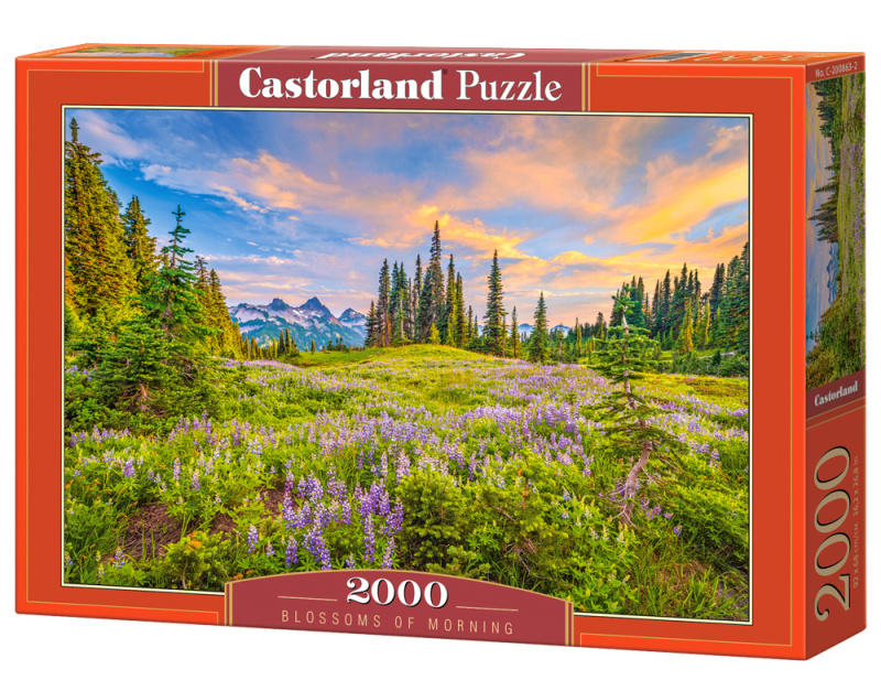 Puzzle 2000 prvků Horská mýtina Květina jitra