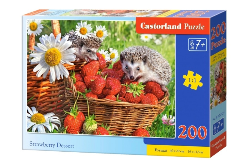 Castorland Jahodový dezert 200 dílků